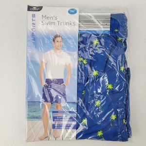 New Crane Sports mens Swim Trunks Palm Trees Large